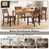 Wooden Dining Chair Set of 2 for Kitchen Dining Room