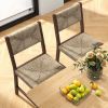 Wooden Dining Chair Set of 2 for Kitchen Dining Room