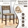 Wooden Dining Chair Set of 2 for Kitchen Dining Room