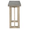 U_STYLE Contemporary Console Table with Wood Top, Extra Long Entryway Table for Entryway, Hallway, Living Room, Foyer, Corridor