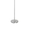 Chrome Metal Base Floor Lamp