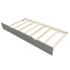 Platform Bed with Twin Size Trundle, Twin Size Frame